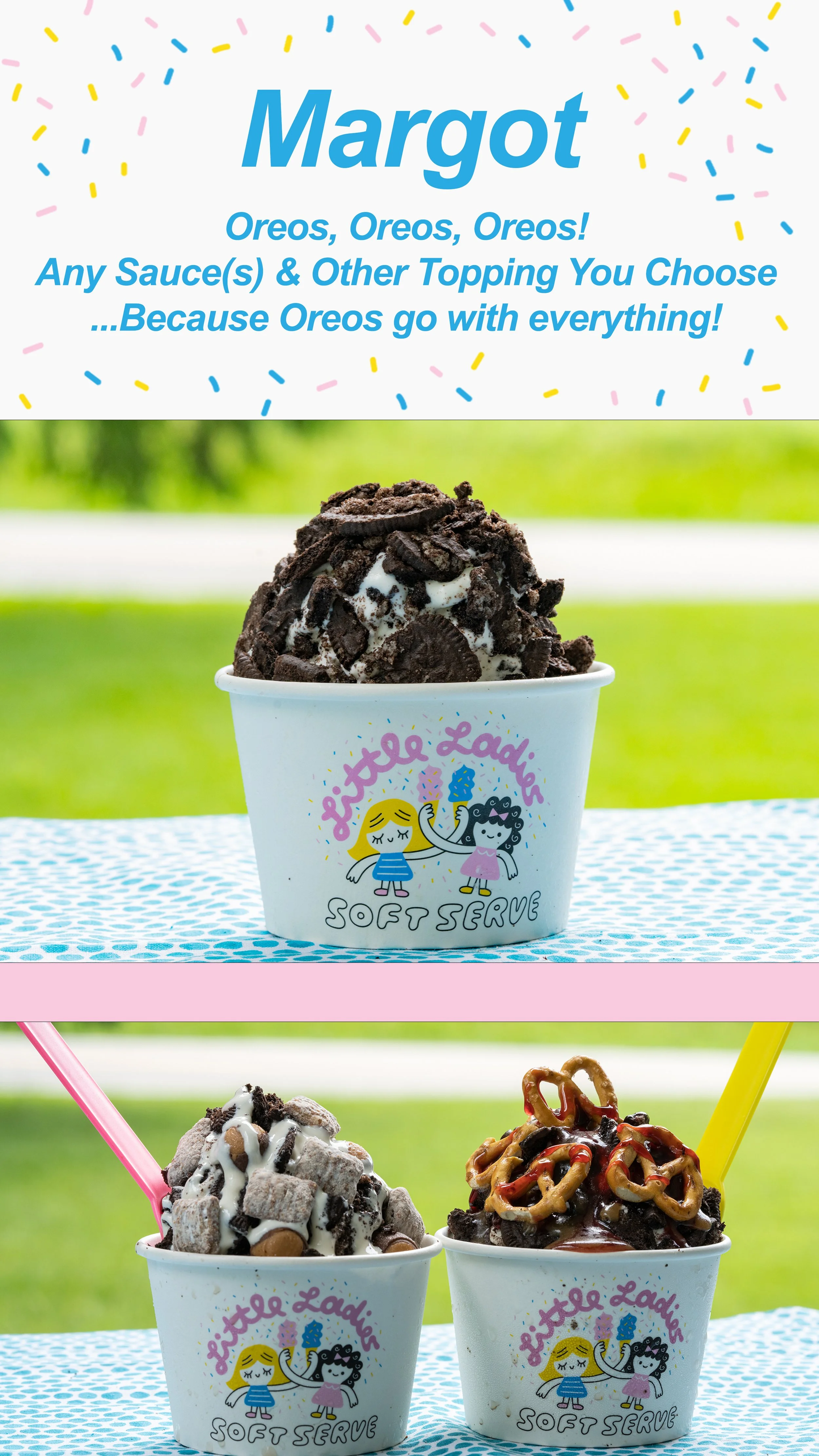 Soft Serve Ice Cream Menu — Little Ladies Soft Serve